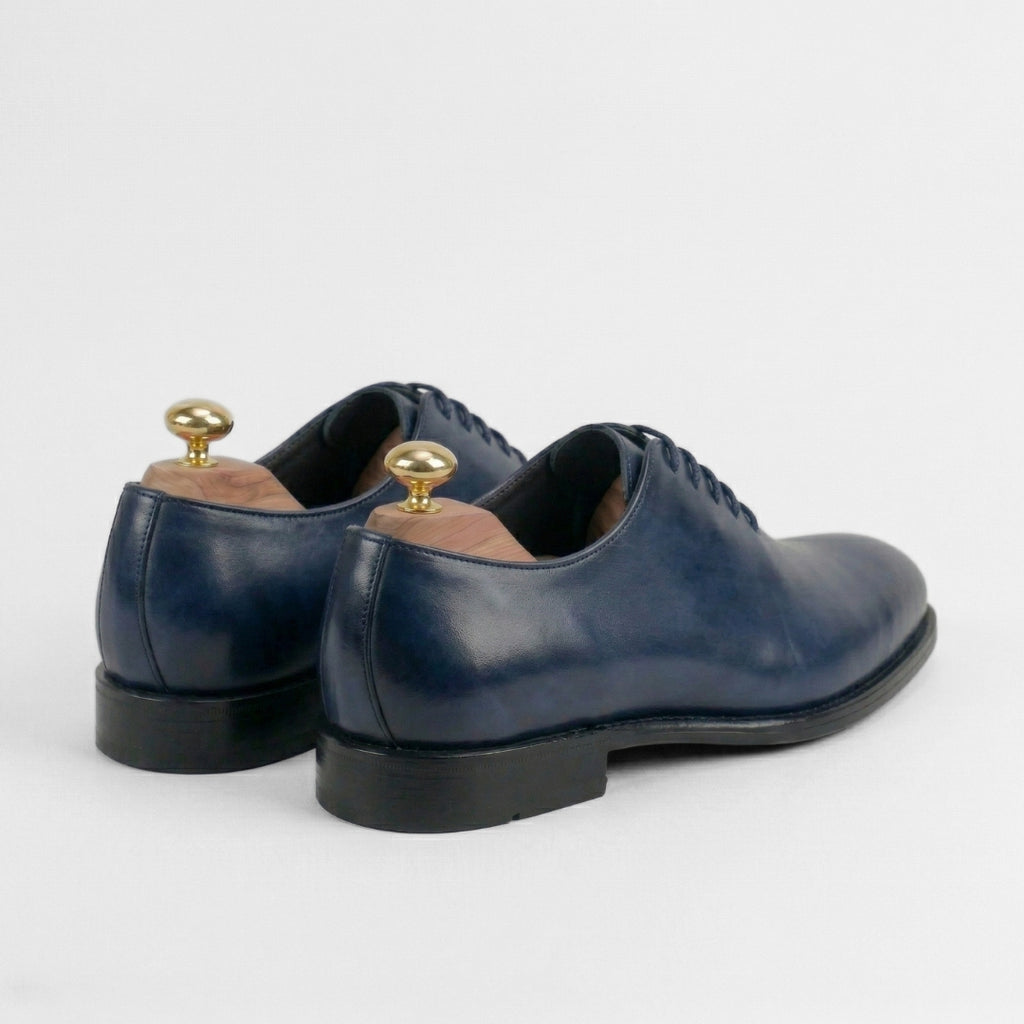 Lorenzo – Oxford Cuir Bleu