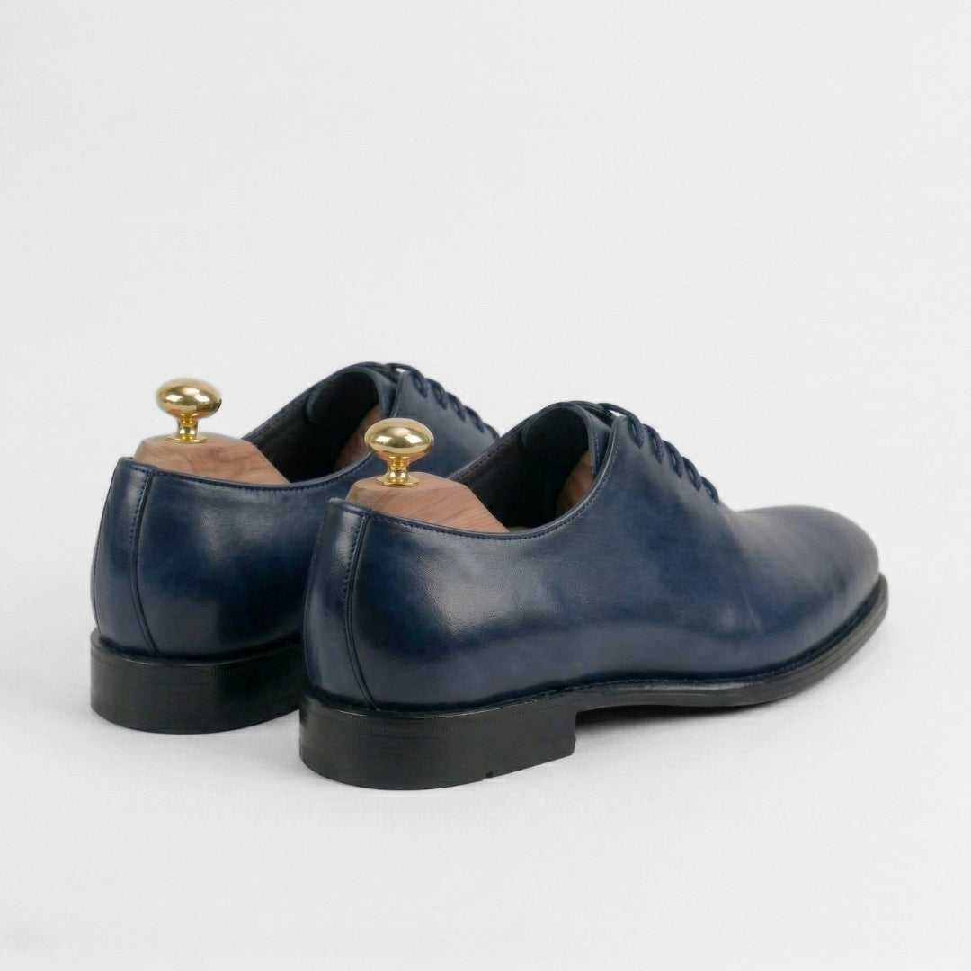 Lorenzo – Oxford Cuir Bleu