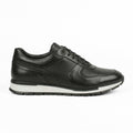 Matteo Eleganza – Sneaker Cuir Noir