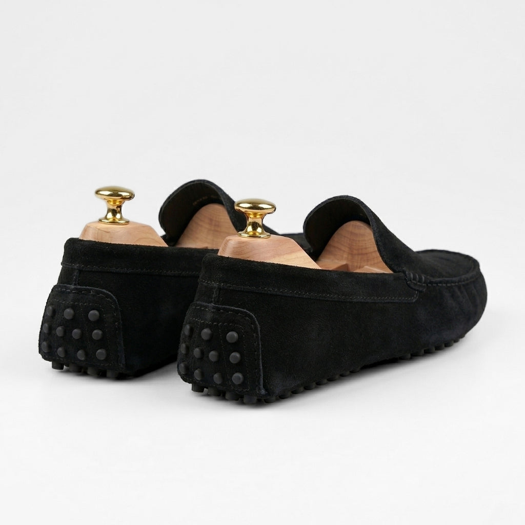 Riviera Sero – Mocassin Daim Noir