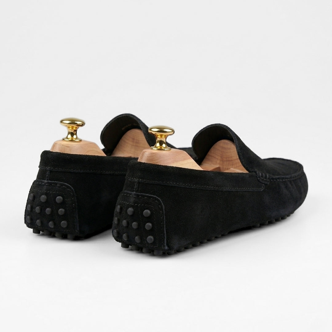 Riviera Sero – Mocassin Daim Noir
