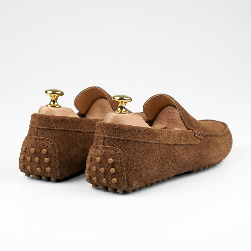 Riviera Sero – Mocassin Daim Marron