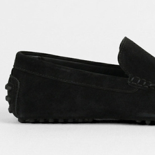 Riviera Sero – Mocassin Daim Noir