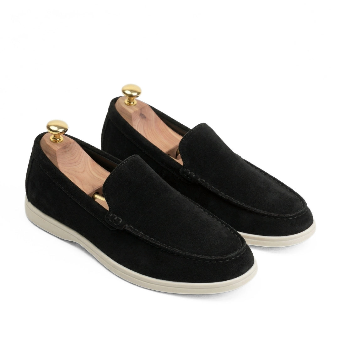 Nico Vento – Mocassin Daim Noir
