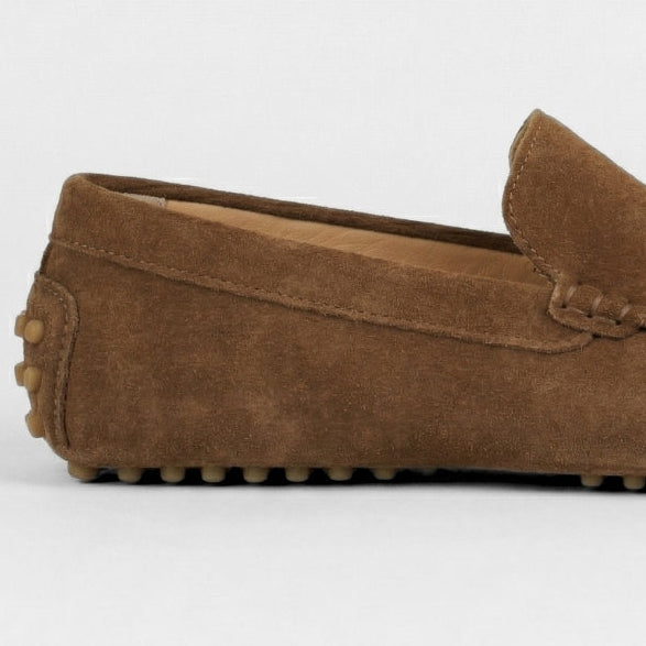 Riviera Sero – Mocassin Daim Marron