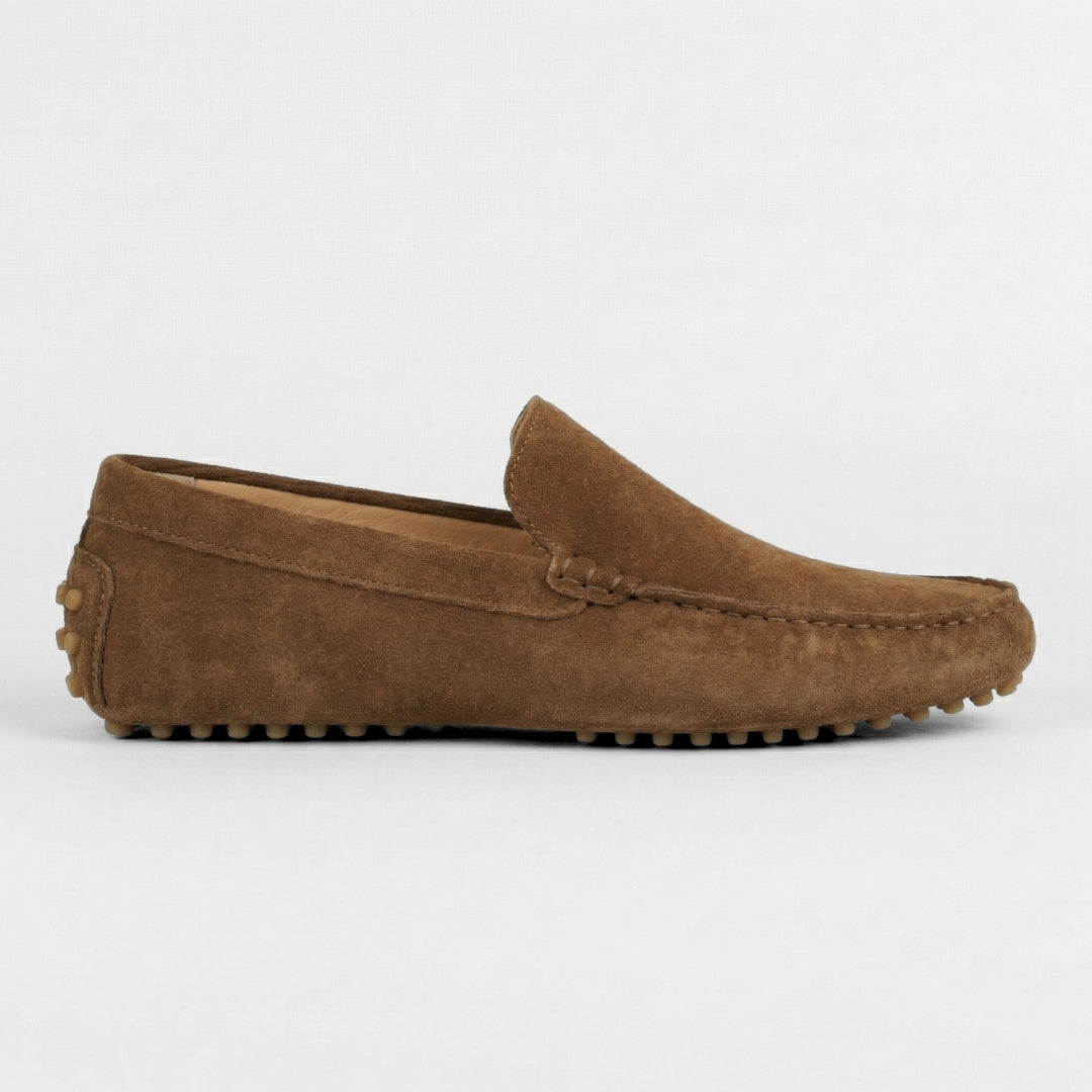 Riviera Sero – Mocassin Daim Marron