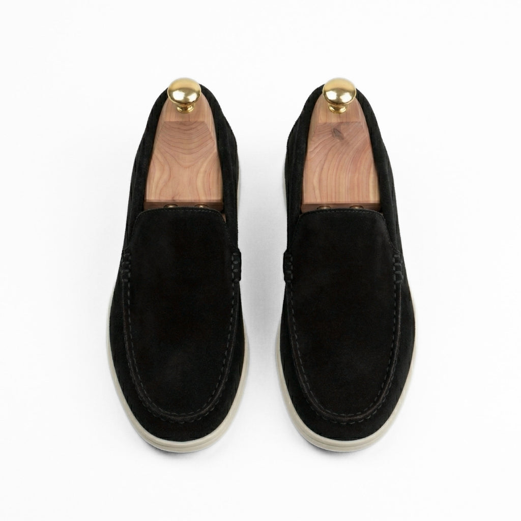 Nico Vento – Mocassin Daim Noir
