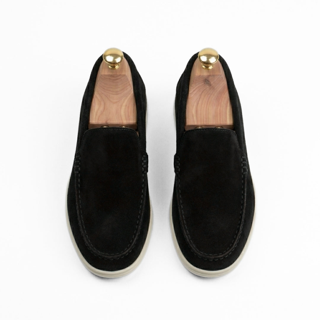 Nico Vento – Mocassin Daim Noir