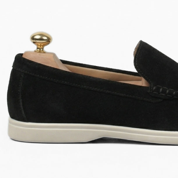 Nico Vento – Mocassin Daim Noir