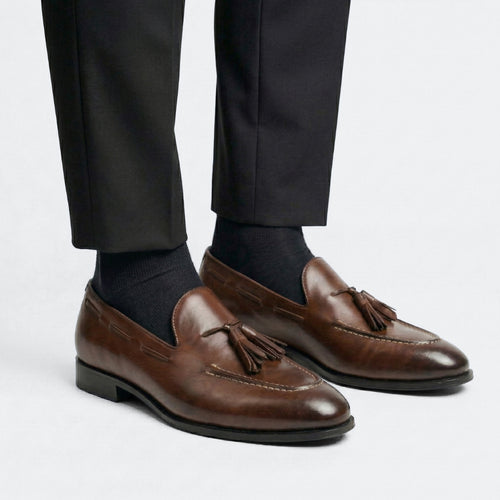 Alessio Nobile – Mocassin Cuir Marron