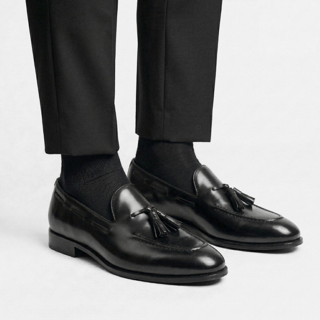 Alessio Nobile – Mocassin Cuir Noir