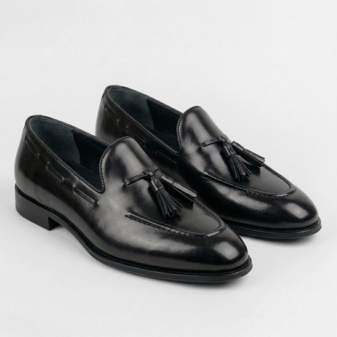 Alessio Nobile – Mocassin Cuir Noir