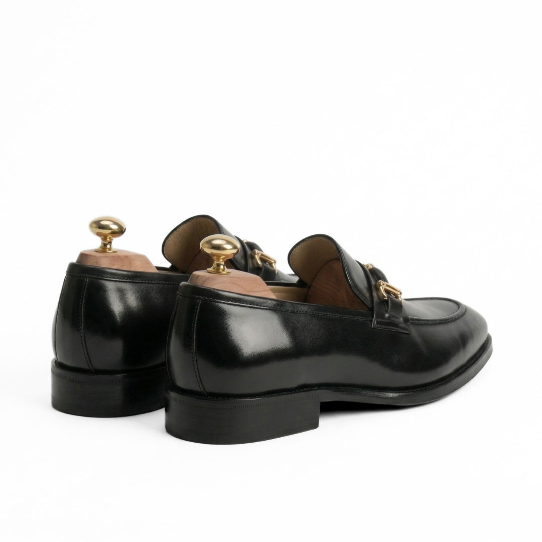 Govani Nobile – Mocassin Cuir Noir
