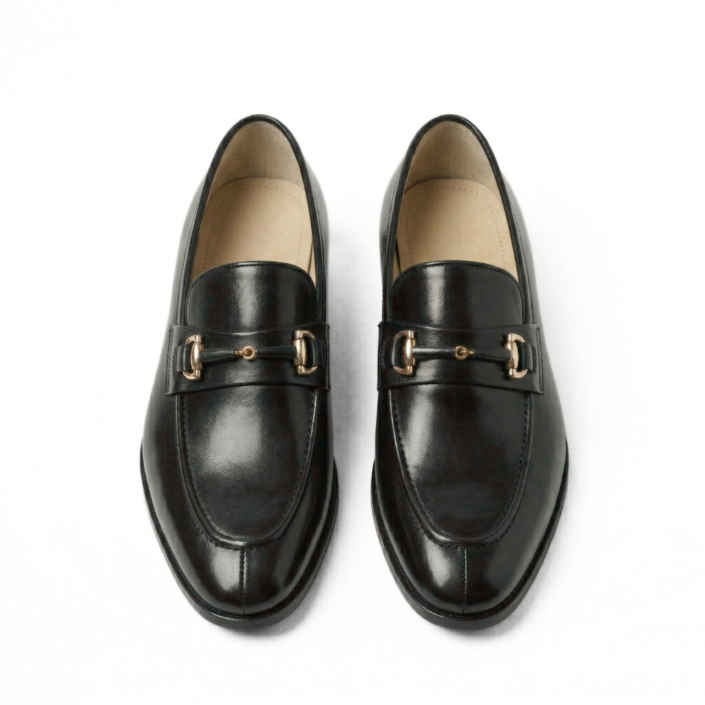 Govani Nobile – Mocassin Cuir Noir