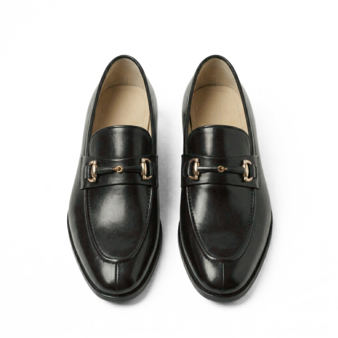 Govani Nobile – Mocassin Cuir Noir