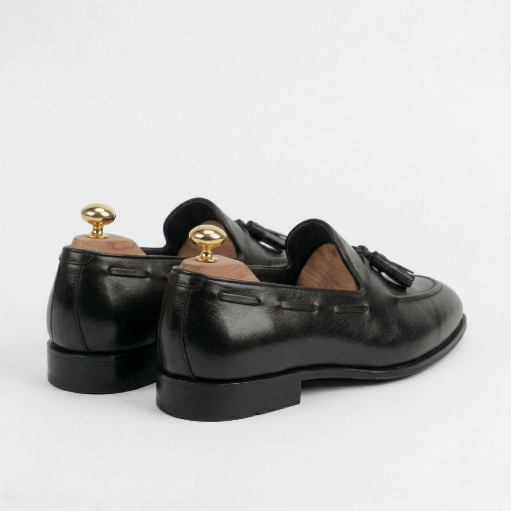 Alessio Nobile – Mocassin Cuir Noir