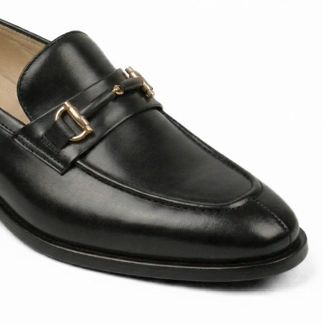Govani Nobile – Mocassin Cuir Noir