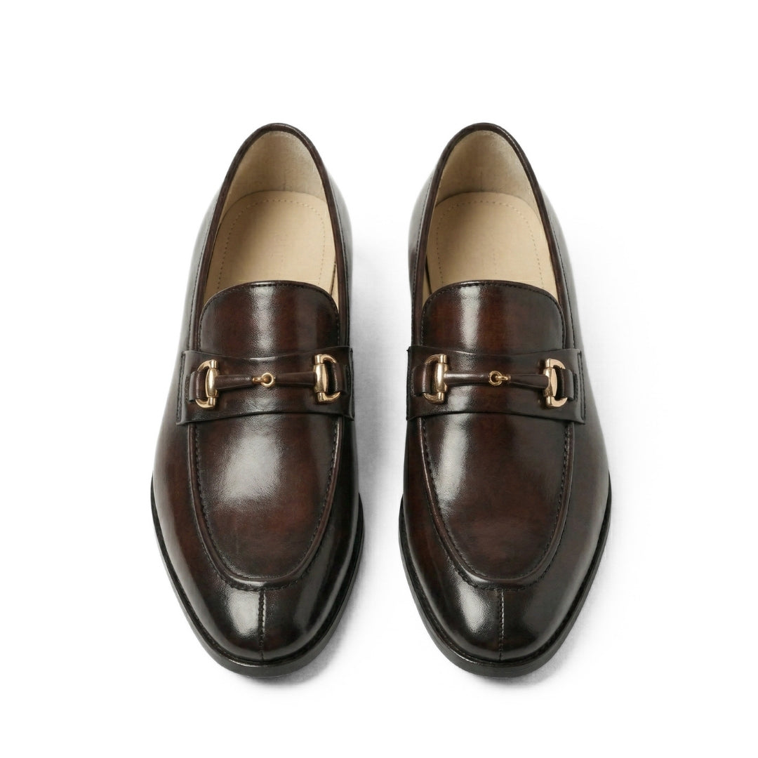 Govani Nobile – Mocassin Cuir Marron