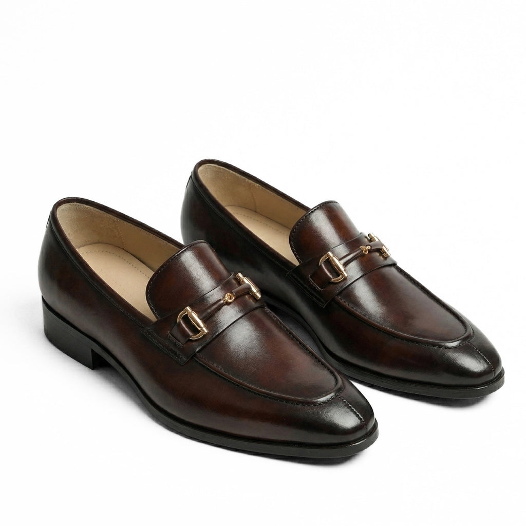 Govani Nobile – Mocassin Cuir Marron