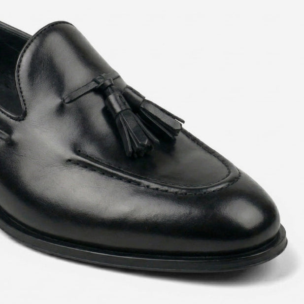 Alessio Nobile – Mocassin Cuir Noir