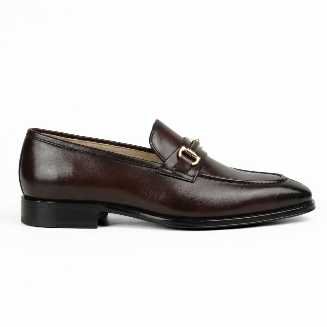 Govani Nobile – Mocassin Cuir Marron
