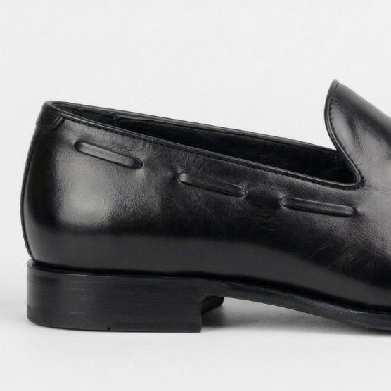 Alessio Nobile – Mocassin Cuir Noir