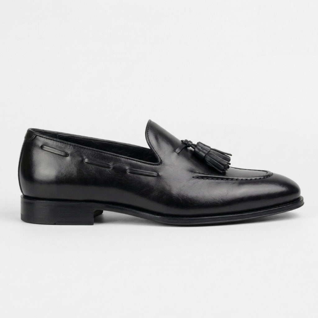 Alessio Nobile – Mocassin Cuir Noir