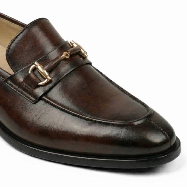 Govani Nobile – Mocassin Cuir Marron