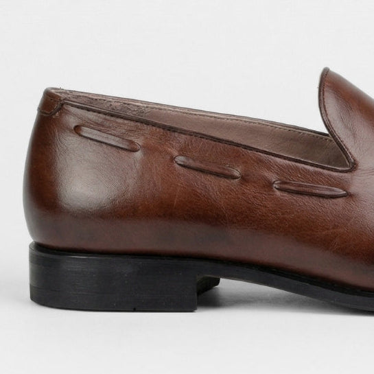 Alessio Nobile – Mocassin Cuir Marron