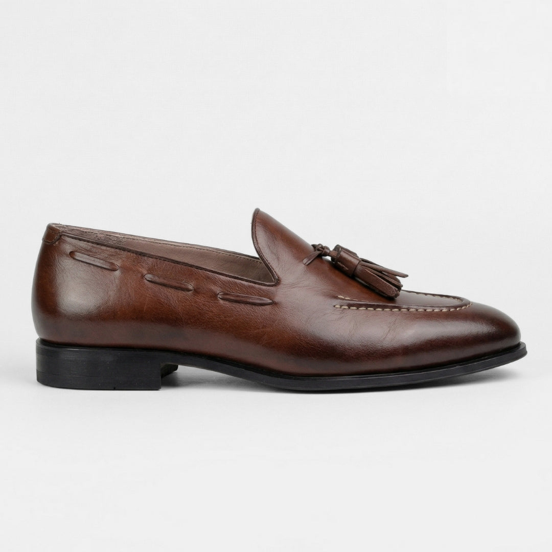 Alessio Nobile – Mocassin Cuir Marron