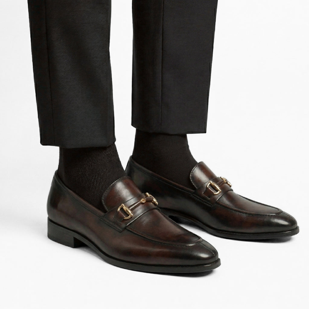Govani Nobile – Mocassin Cuir Marron