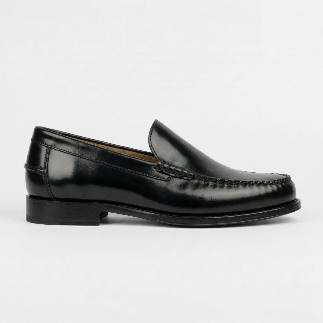 Luca Classico – Mocassin Cuir Noir