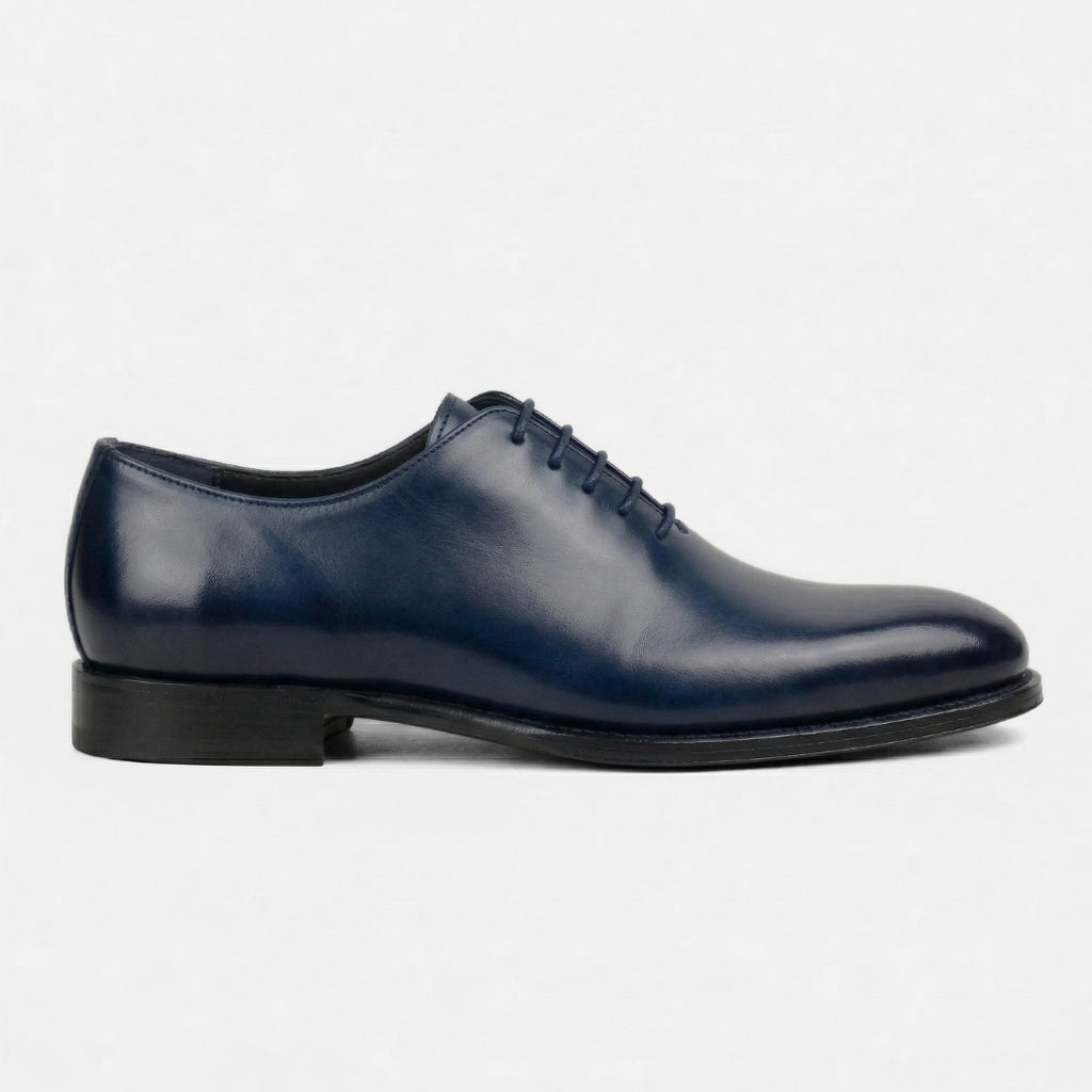 Lorenzo – Oxford Cuir Bleu