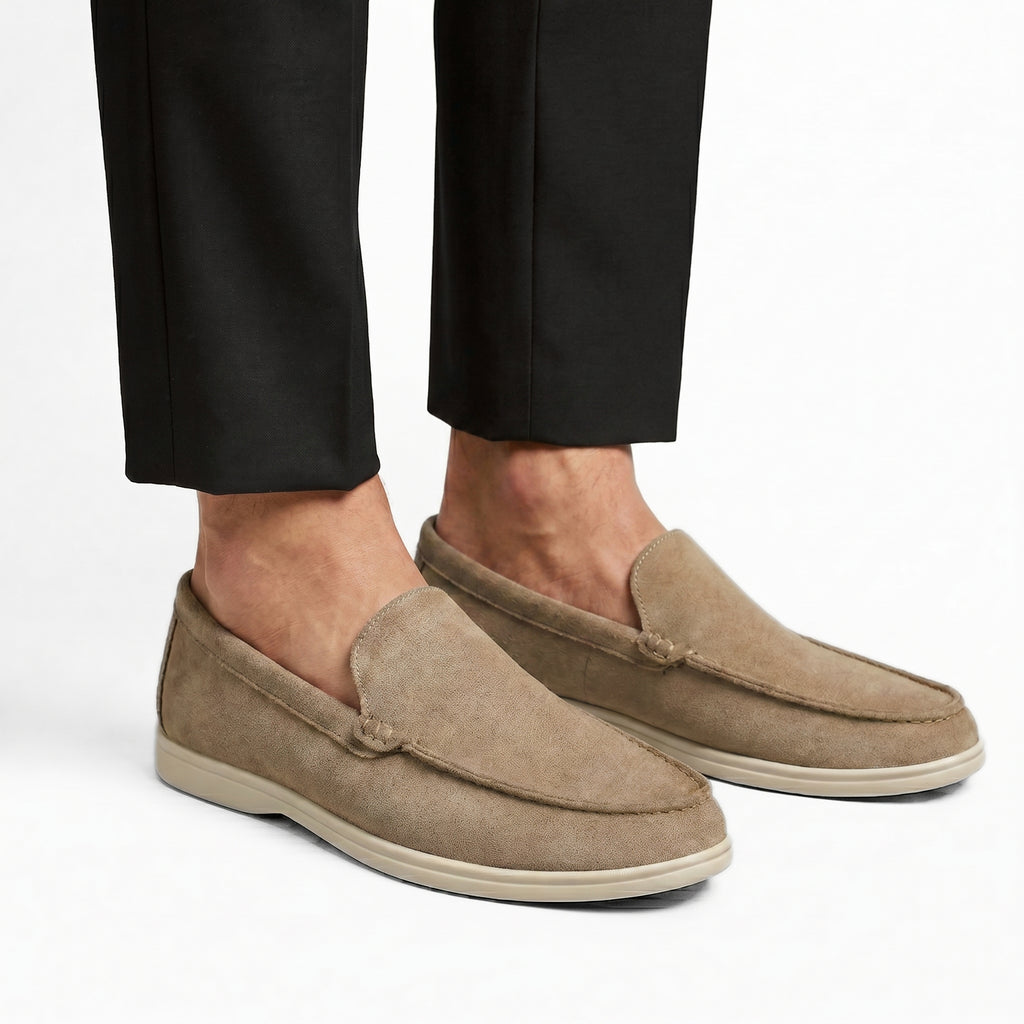 Nico Vento – Mocassin Daim Beige