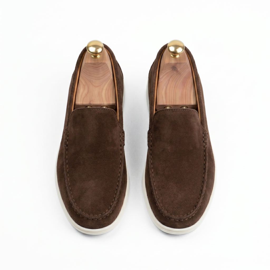 Nico Vento – Mocassin Daim Marron