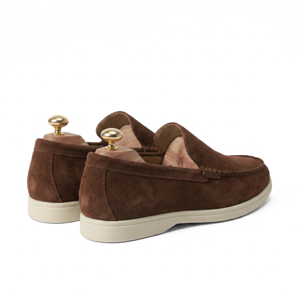 Nico Vento – Mocassin Daim Marron