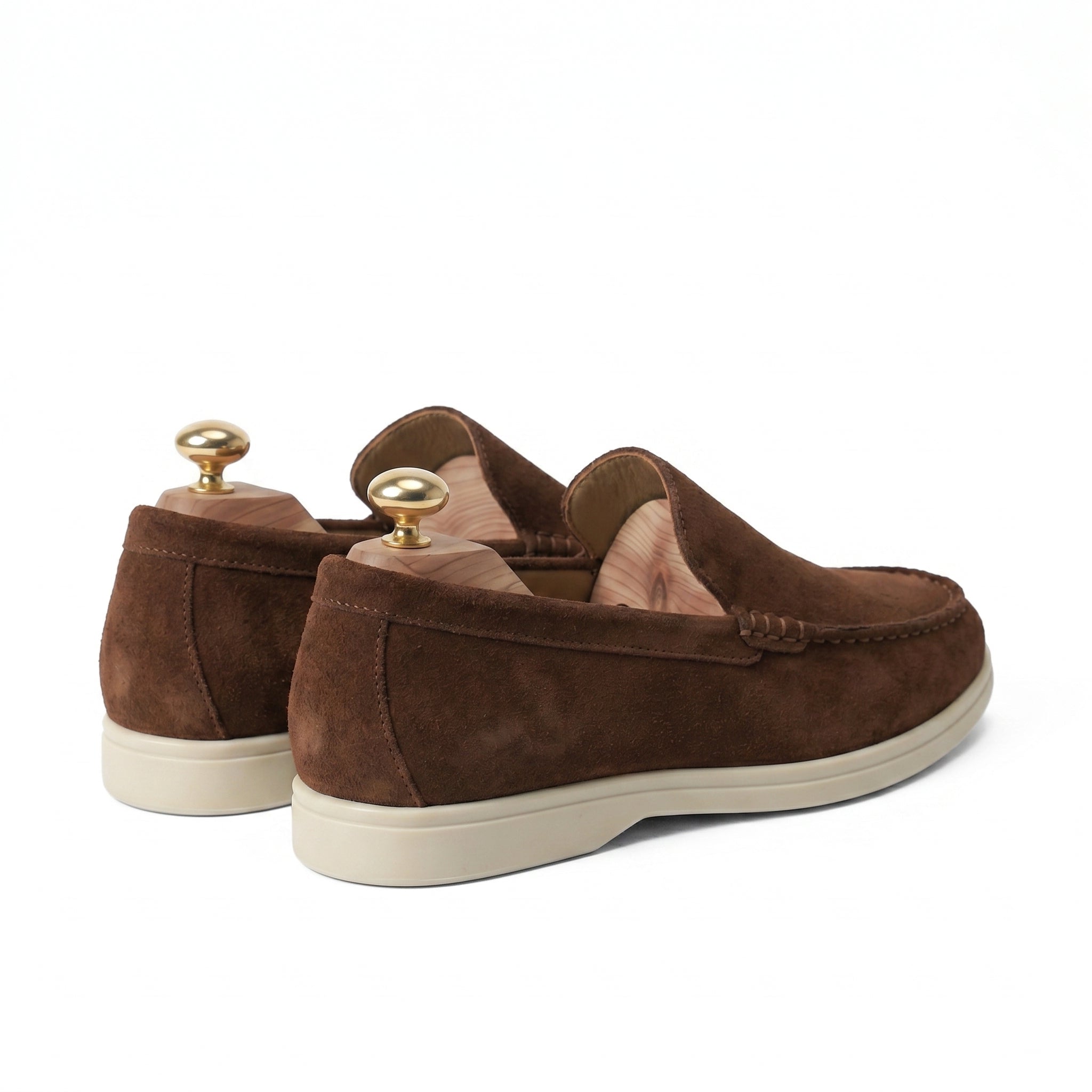 Nico Vento – Mocassin Daim Marron