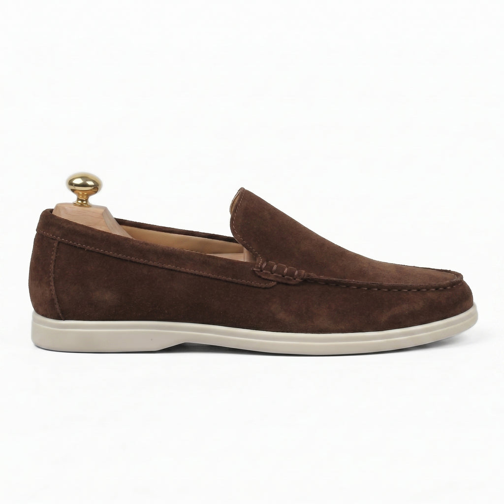 Nico Vento – Mocassin Daim Marron
