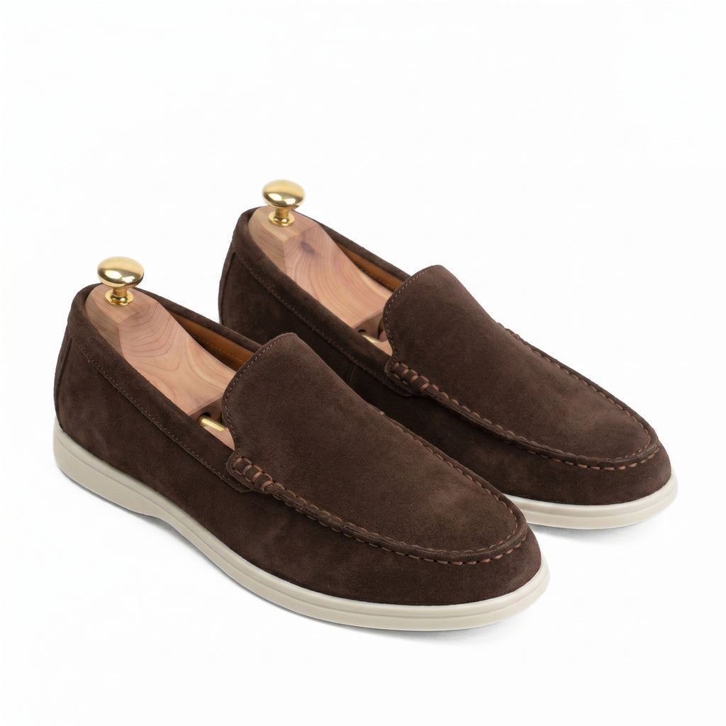 Nico Vento – Mocassin Daim Marron