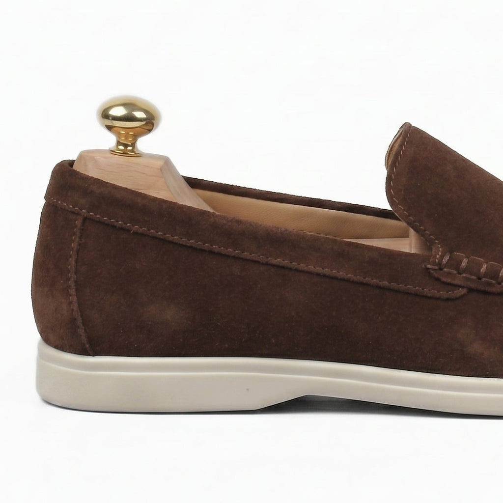 Nico Vento – Mocassin Daim Marron