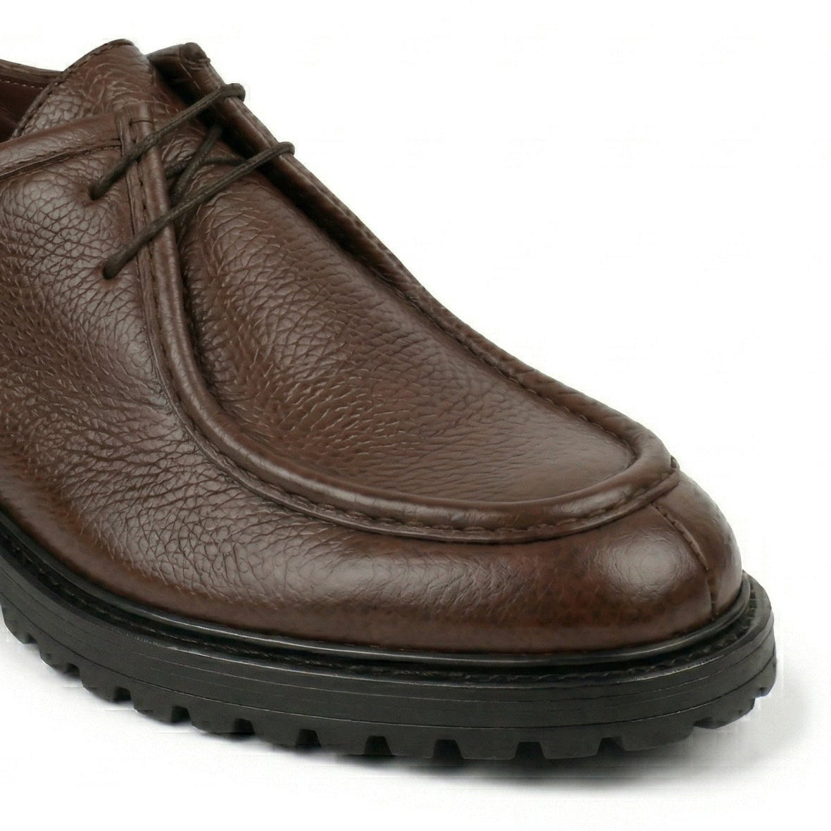 Rafael Dominio – Derby Cuir Grainé Marron