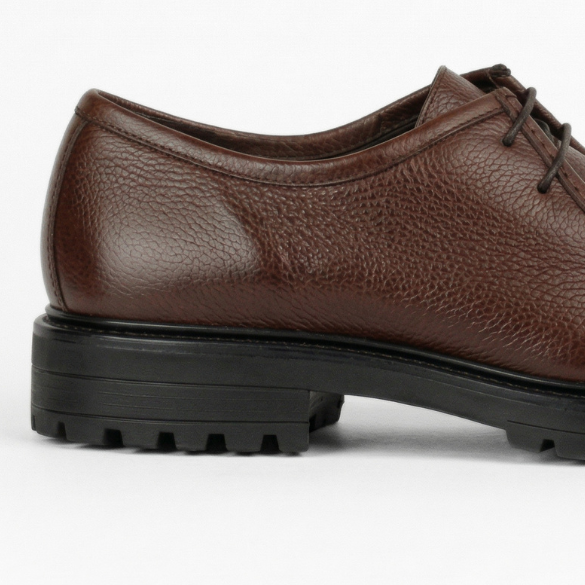 Rafael Dominio – Derby Cuir Grainé Marron