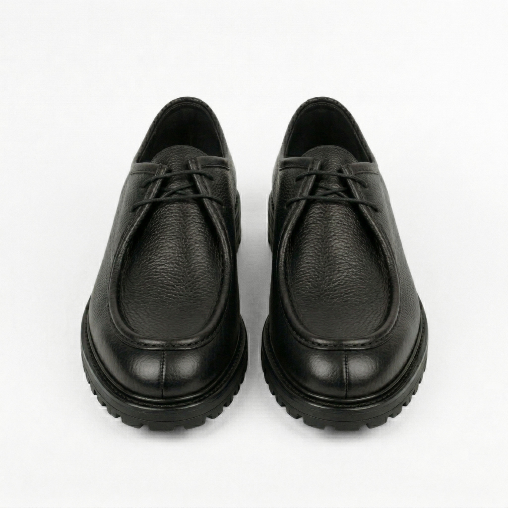 Rafael Dominio – Derby Cuir Grainé Noir